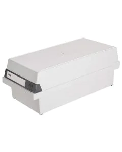 Photo Boite à couvercle pour 1300 cartes - A6 paysage - Gris : HAN 956-11
