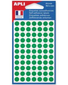 Photo Pastilles adhésives 8 mm - Vert AGIPA 111831