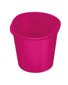 Photo Corbeille à papier 13 litres - Rose : HELIT The Joy
