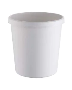 Photo Corbeille à papier 18 litres - Gris Lumière : HELIT H6105882