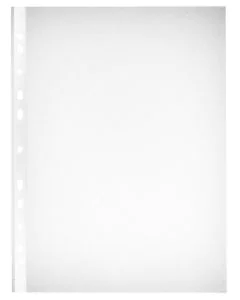 Photo Lot de 10 Pochettes perforées - A4 - Incolore : HERLITZ  5850102