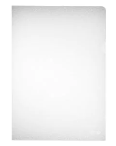 Photo Lot de 100 Pochettes à coins A4 - PP grainé 0,11 - Transparent : HERLITZ  5914304