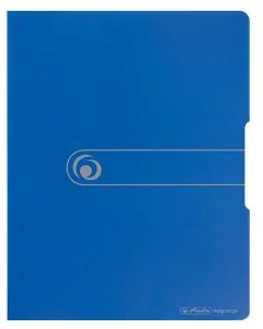 Photo HERLITZ : Protège-documents de 20 pochettes - Bleu opaque  Porte-vues 