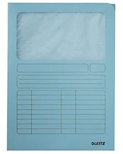 Photo Chemise à fenêtre - Bleu : LEITZ - 3950-00-30 