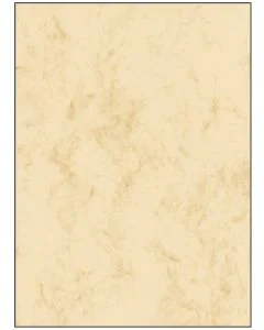 Image SIGEL DP397 : Lot de 50 feuilles marbrées - Format A4 - Beige