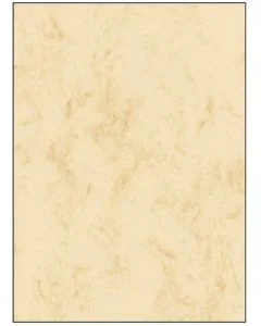 Photo SIGEL T1081 Feuilles marbrées - Format A4 - Beige