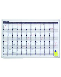 Photo Tableau pour planning annuel - 12 positions : FRANKEN X-tra Line