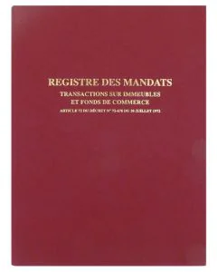 1410 Elve Registre des mandats - Transaction immobilière