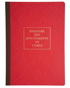 Photo Registre des Mouvements de Titres LE DAUPHIN  90120D