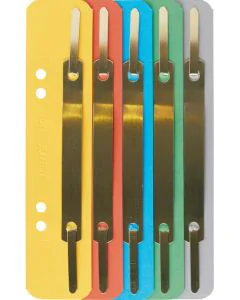 Photo Relieur à lamelles pour dossier en carton - Couleurs Assorties : LEITZ Lot de 250 - 3701-00-99