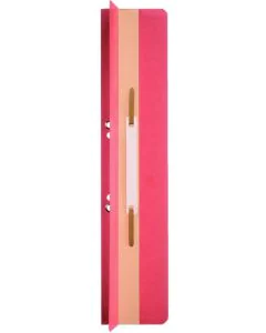 Photo Relieur à lamelles pour dossier avec pli - Rouge : LEITZ Lot de 25  - 3726-00-25