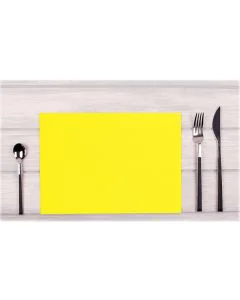 Lot de 100 Sets de Table non tissés - Jaune COGIR Visuel
