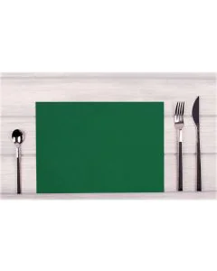 Lot de 100 Sets de Table non tissés - Vert sapin COGIR Visuel