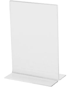 Présentoir de table droit - A6 portrait : SIGEL Visuel