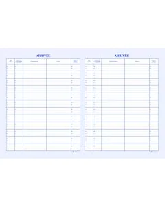 ELVE : Registre toilé de 200 pages - Enregistrement du courrier - Arrivée 520