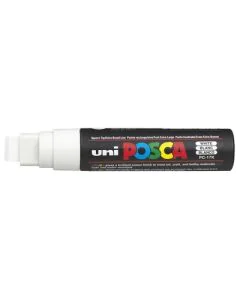 Marqueur peinture Posca PC 17K - Blanc : UNI-BALL photo