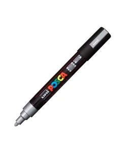 Marqueur peinture Posca PC 5M - Argent : UNI-BALL photo