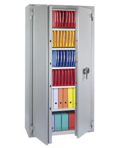 HARTMANN : Armoire forte anti-feu Super Protect  900 Din 4102 - Serrure à tubes compteurs - ouvert