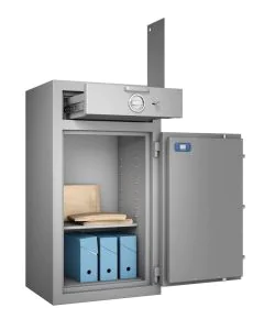 Coffre de dépôt de fonds - Classe 3 - Serrure électronique - HARTMANN Zephir Dépôt 1003