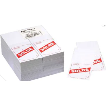 Photo Étiquettes d'affichage Soldé 50 x 125 mm AGIPA 064010