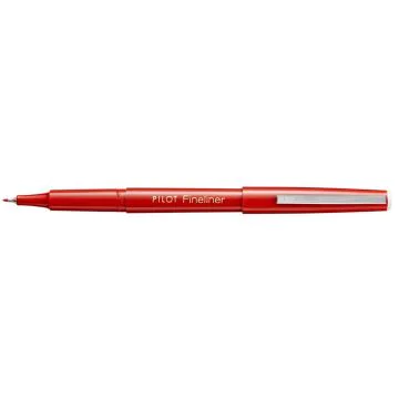 Stylo feutre Fineliner SW PPF - 0,4 mm - Rouge : PILOT Visuel