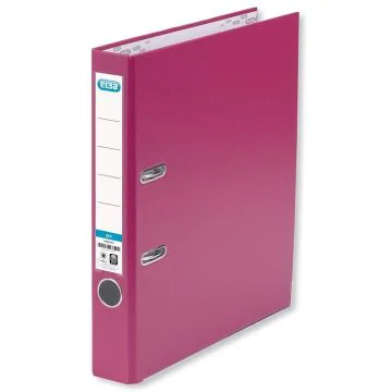 Classeur à levier - Dos 50 mm - Rose ELBA Smart Pro