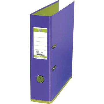 Classeur à levier Violet/Vert clair - Dos 80 mm MyColour OXFORD Modèle