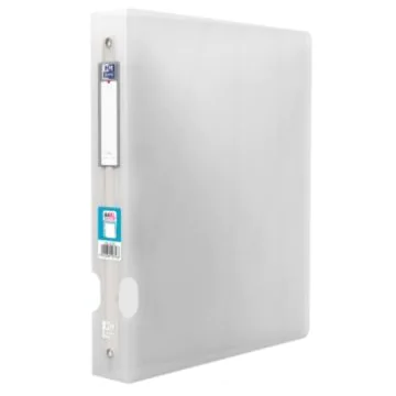 Classeur souple 4 anneaux - Dos de 40 mm - Incolore : OXFORD Hawaï Visuel