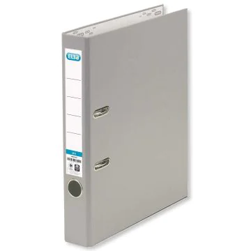 Classeur à levier en PP - Dos 50 mm - Gris : ELBA Smart Pro+ Image
