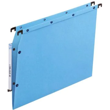 Dossiers suspendus - 15 mm - Bleu L'OBLIQUE Lot de 10 Image
