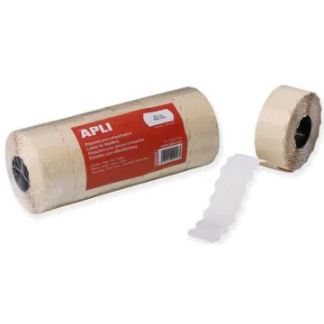 Etiquette de prix 22 x 12 mm pour étiqueteuse APLI Lot de 1500