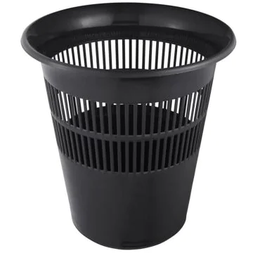 Poubelle Plastique de 11,5 litres - Graphite KEEEPER Jasper