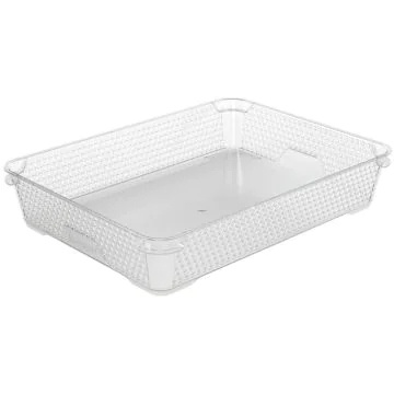 Corbeille de Rangement - A4 - Incolore : KEEEPER Mirko Visuel