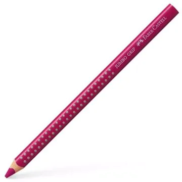 Crayon de couleur Jumbo GRIP - Pourpre Rose Moyen : FABER CASTELL Visuel