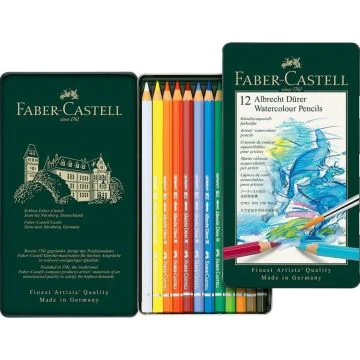 Étui de 12 Crayons de couleurs - Art Grip Aquarelle : FABER CASTELL Visuel