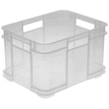 Bac de rangement Euro-Box M - 16 litres - Incolore : KEEEPER Bruno Visuel