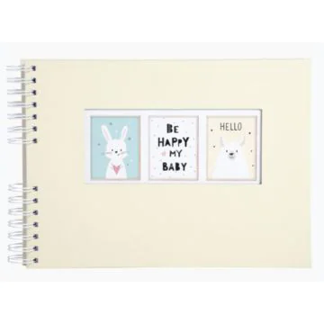 Album photos à spirales - 320 x 220 mm - Jaune Pastel : EXACOMPTA Sweet image