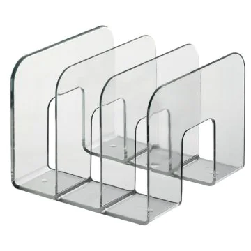Porte-revues 3 compartiments - Transparent - DURABLE Trend Image