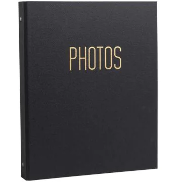 Album photos Classeur - 320 x 260 x 40 mm - Noir : EXACOMPTA OFFICEBYME