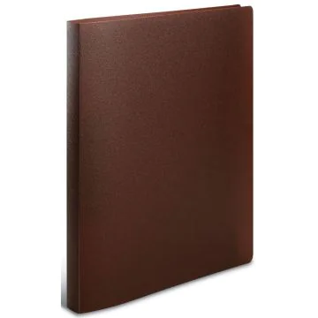 Classeur à 2 anneaux - Dos de 25 mm - Marron Translucide HERMA