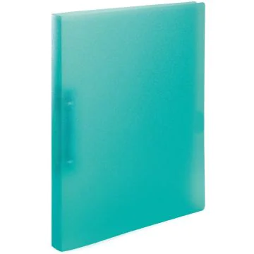 Classeur à 2 anneaux - Dos de 25 mm - Turquoise Translucide : HERMA Modèle