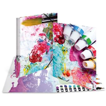 Chemise à élastiques A4 - Motif Couleurs Design HERMA