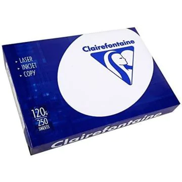Ramette de papier de 250 feuilles A4 - 120 g - Extra blanc : CLAIREFONTAINE Photo