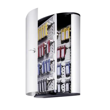 Photo DURABLE KEY BOX 48 : Armoire pour 48 clés ouvert
