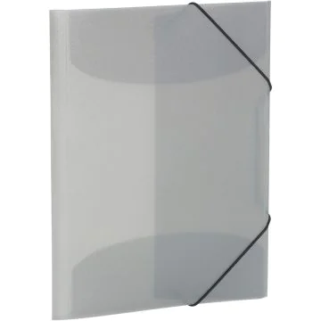 Chemise à élastiques A4 en PP translucide - Gris : HERMA Modèle