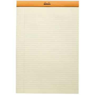 Photo OXFORD bloc-notes Notepad A4 papier jaune - 100100101