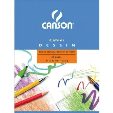 Cahier à Dessin - 240 x 320 mm : CANSON Image