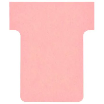 Fiches T - Indice 1.5 / 45 mm - Rose : NOBO Lot de 100 Visuel