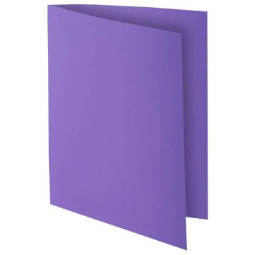 Lot de 10 Chemises pour dossiers A4 ROCK'S 210 - Violine : EXACOMPTA 