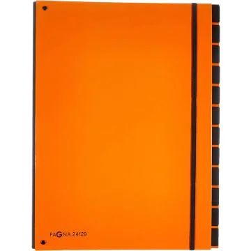 Photo 24129-09 Pagna : Trieur à soufflets 12 compartiments - Orange